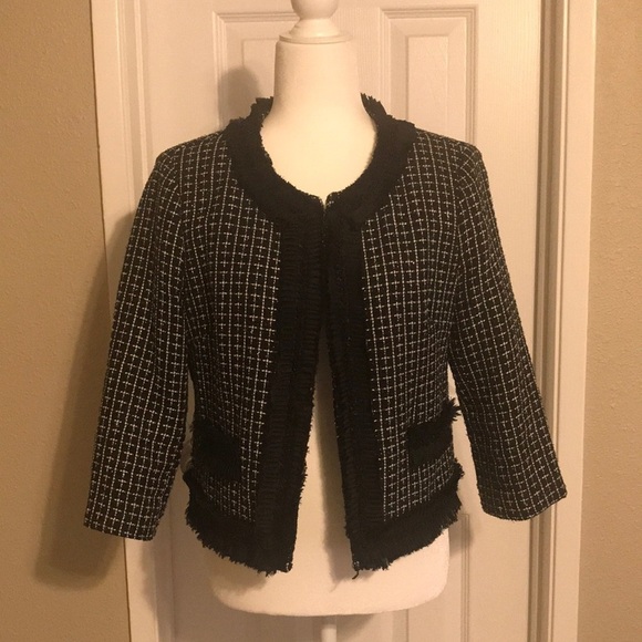 Forever 21 Jackets & Blazers - Forever 21 Black Classic Tweed Blazer Size: Large